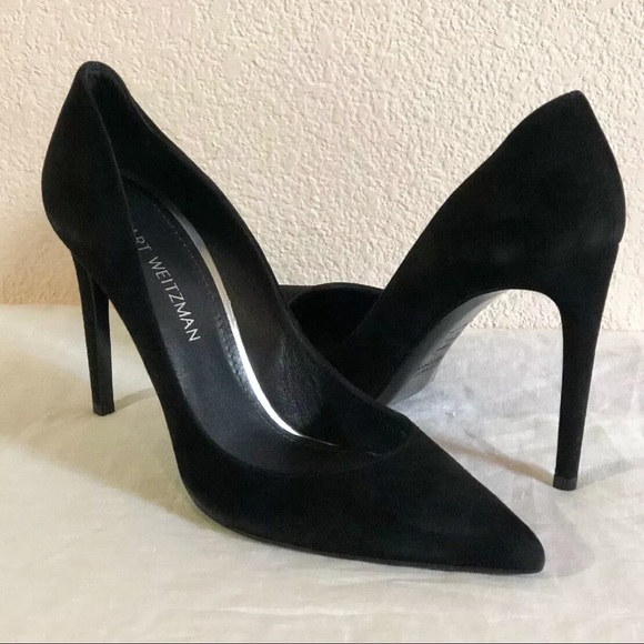 Stuart Weitzman High Heels Curvia Sz 9 - Picture 1 of 8